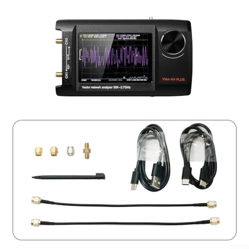 Analizzatore di antenna vettoriale da 4 pollici con opzioni di scansione avanzate per test efficaci da 50KHz a 2 7GHz senza
