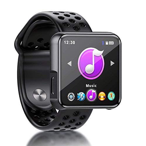 SEWOBYE Reproductor MP3 Player de 16GB, Reproductor mp3 Bluetooth 4.2 de Pantalla...