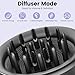 PUREGUST Wave Curl Diffuser Attachment for Dyson Airwrap, Two Airflow Dome Diffuse Modes for Air wrap HS01 HS05 HS08, Hair Diffuser to Dry Hair Quickly and Enhance Curl