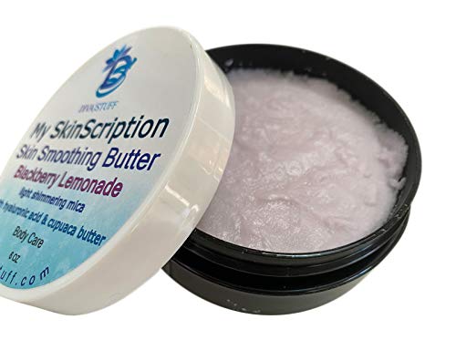 Diva Stuff My Skinscription Skin Smoothing Body Butter, Blackberry Lemonade Scent, With Hyaluronic Acid, Cupuacu Butter And Shea, For Tired, Stressed, Saggy Skin (Blackberry Lemonade) #TOP5