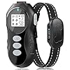Collar de choque para perros con control remoto – Collar de choque para perros IPX7 impermeable collar de entrenamiento para perros con vibración pitido con pitido de corrección estática, linterna de