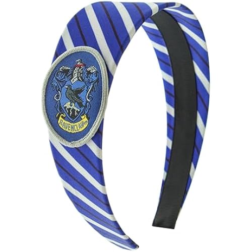 Bioworld Harry Potter Headbands for Women and Girls' Hogwarts Houses Gryffindor Slytherin Ravenclaw Hufflepuff Hogwarts (Ravenclaw)
