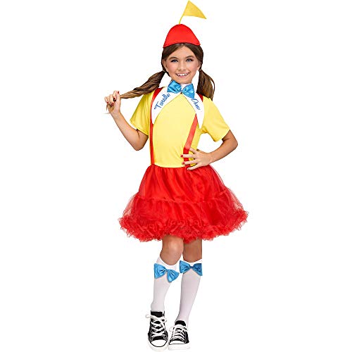 Tweedle Dee And Dum Girls Costume Size L