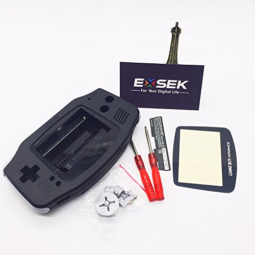 image for EXSEK GBA Shell Housing Replacement Pack Compatible with Gameboy Advan