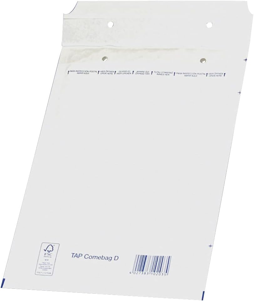 Bubble Lined Self-Seal Enveloper Office Products HK K20 350x470mm/370x480mm 50pcs White/Envelopes and Shipment Accessories/Type-Self-Adhesive Bubble/Kind-HK/Colour-White/Format-K20