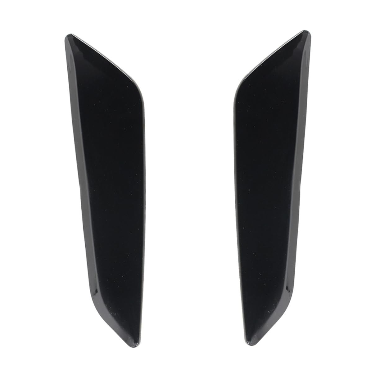 Cabilock 1 Pair Trim Car Hood Vent Car Hood Sticker Appliques Embellishments Universal Air Decorative Deflector Cover Car Air Vent Side Vents Auto Car Accessories Black Abs