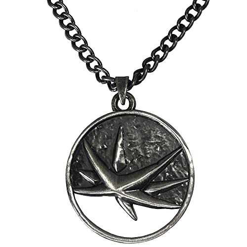 Pendentif Yennefer The Witcher médaillon réplique fidèle sans nickel