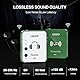 LEKATO MS-1G Drahtloses In-Ear Monitor System, Professionelles kabelloses 2.4G Stereo IEM-System mit Sender & Empfänger Betrieb im Mono- und Stereo-Mode Geeignet für Studio, Live-Auftritt und Musiker