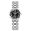 Silver Bracelet Black Dial|l8105g