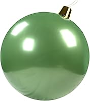 Vista 72 de Adornos inflables de Navidad – Bolas de Navidad de gran tamaño de 8", 17", 27" para patio exterior, césped, árbol - Decoración navideña para Rosa