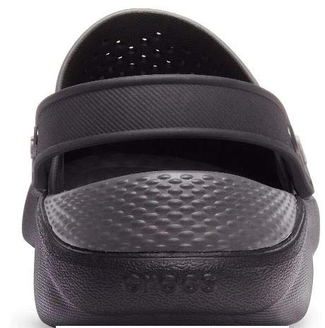 Image of Crocs Unisex Adult Literide Clog, Black /Slate Grey, 8 UK M / 9 UK W (M9W11)