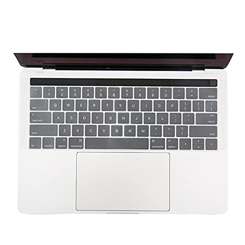 Auleset Housse de protection en silicone pour clavier d'ordinateur portable MacBook 11/12/13/15" - Transparent pour Air 13" (A1932) (US) Cover