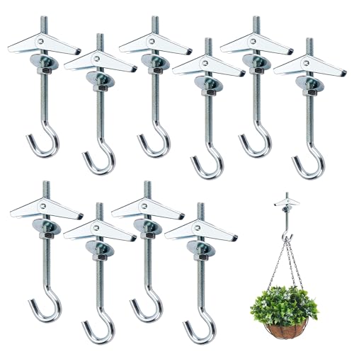Klassische Girlandenhaken Aus Metall – Set Mit 6 Haken, Für Decken & Wände – Zum Aufhängen Von Pflanzen, Lampen, Deko
