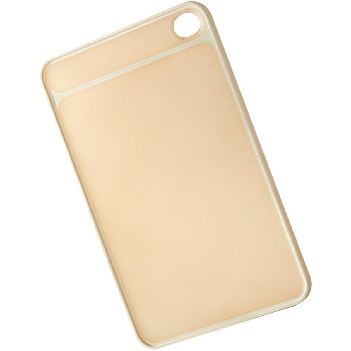 Tabla de cortar POPETPOP de PP beige resistente para cocina de casa y hotel