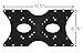 Mount-It! VESA Mount Adapter Plate - Monitor and TV Mount Extender Conversion Kit Allows 75x75, 100x100, 200x200 to Fit Up to 400x200 mm Patterns, Heavy-Gauge Steel, Hardware Included