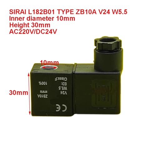 Bobine L182B01 ZB10A isolation renforcée 10mm AC220V/DC24V