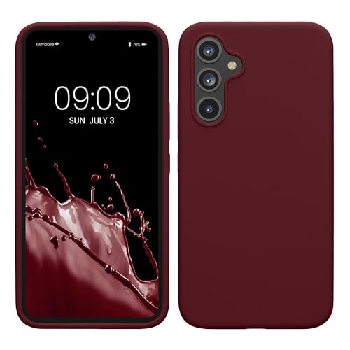 kwmobile Hülle kompatibel mit Samsung Galaxy A54 5G Hülle - dünnes Silikon Handy Case - Handyhülle weiche Oberfläche - k...