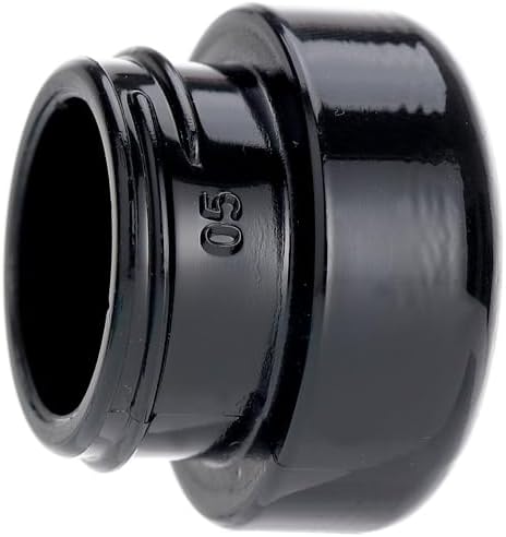 5ml Black Glass Jar with UV Protection and Child-Resistant Lid