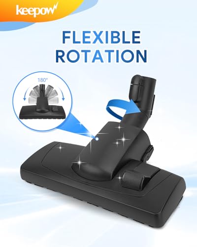 KEEPOW Vacuum Cleaner Replacement Head Brush 35 mm for Miele S1 S2 S4 S5 S6 S8, Complete C1 C2 C3 Compact C1 C2 C3 Classic C1, Floor Nozzle Tool Brush for Miele Vacuum Cleaners - Image 3