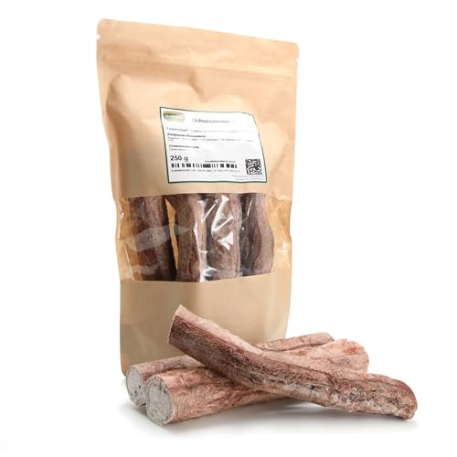 Masterfeed Trockenbarf Ochsenziemer, gefriergetrocknete Qualität, Barf Leckerli für Hunde, 150 g