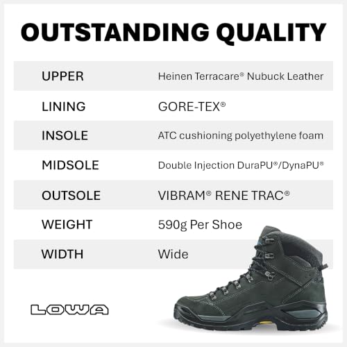 Image of LOWA Men's Renegade EVO GTX Mid Hiking Boot