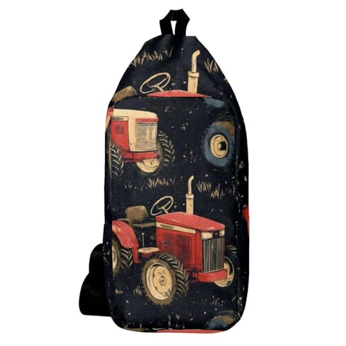 Sac à dos bandoulière Grunge Tracteurs pour soulager le dos