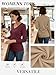 Bliwov 2 Pack Womens Long Sleeve V Neck Tops Fall Winter Outfits Spring Trendy T Shirts 2026 Casual Fashion Clothes