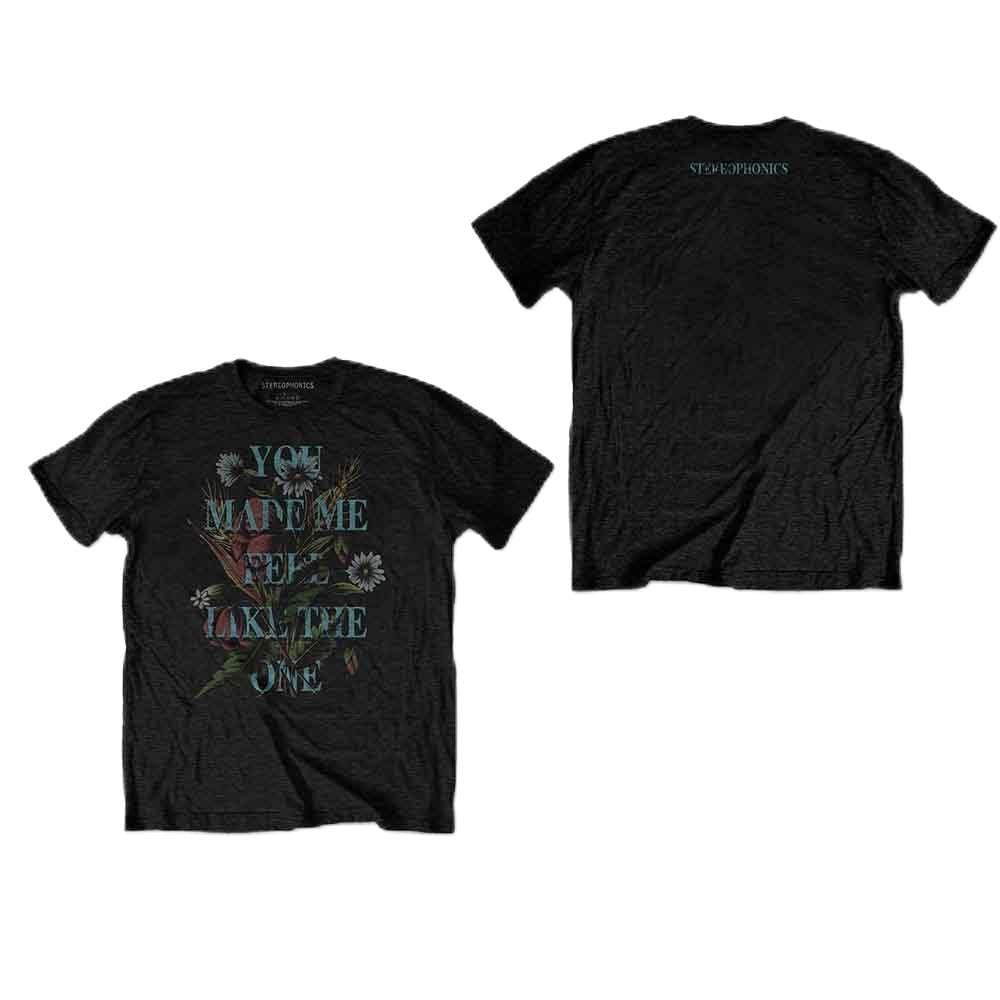Stereophonics Make Me Feel… Official Tee T-Shirt Mens Unisex (Medium) Black