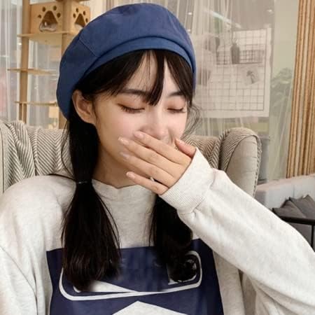 Plain Beret Hat Newsboy Cap 