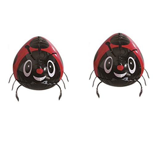 Jojofuny 627SYFB14167HG30C 2Pcs Walking Animal Balloon Cartoon Beetle Bug Ladybug Foil Walker Decorative Insect Aluminum Balloon Photo Prop thumb #5