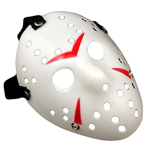 Masque d'horreur hockey épais pour terrifier vos amis en soirée Halloween et cosplay