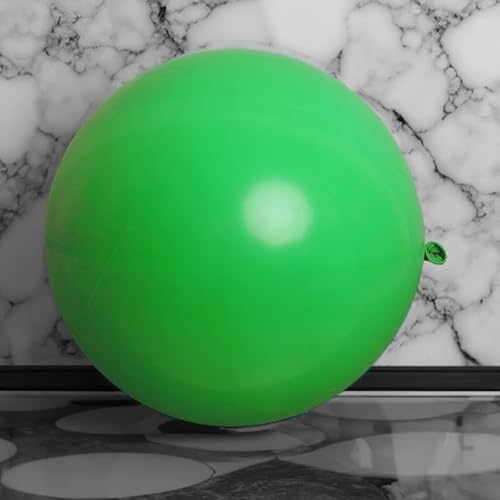 FAMULIA 巨大風船 90cm 緑 グリーン バルーン 大きい ジャイアントバルーン (8個セット green) ジャンボサイズ