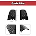 JeCar Smoked Tail Light Cover Trim Guards for 2019-2024+ Dodge Ram