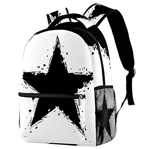 Sac à dos de voyage haute capacité à motif galaxie avec compartiments ergonomiques pour femme