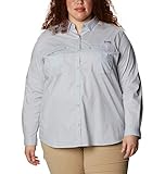 Columbia Women's Bonehead Stretch Long Sleeve, Cirrus Grey, Medium