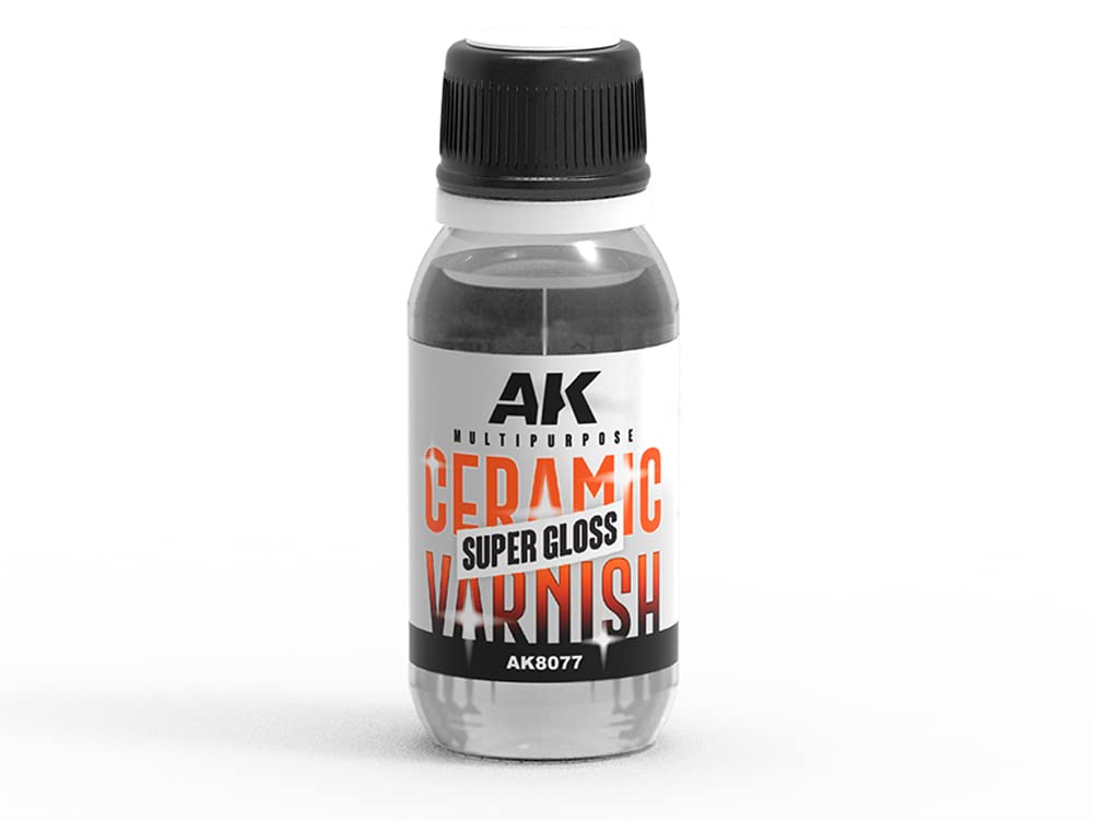 AK InteractiveAuxiliaries Multipurpose Ceramic Varnish (Super Gloss), 60 ml