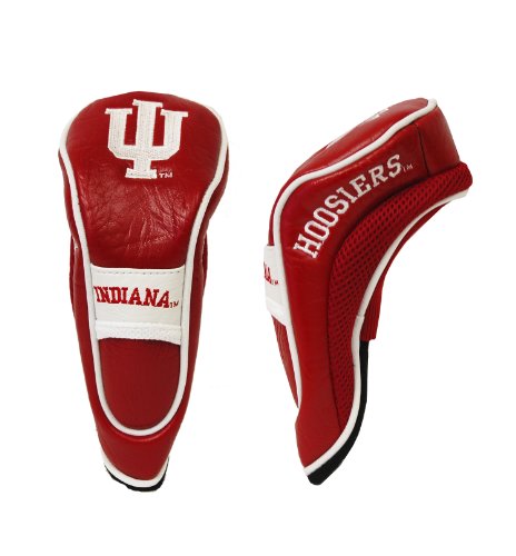 Team Golf NCAA Indiana Hoosiers Hybrid Head Cover Hybrid Golf Club Headcover, Hook-and-Loop Closure, Velour lined for Extra Club Protection
