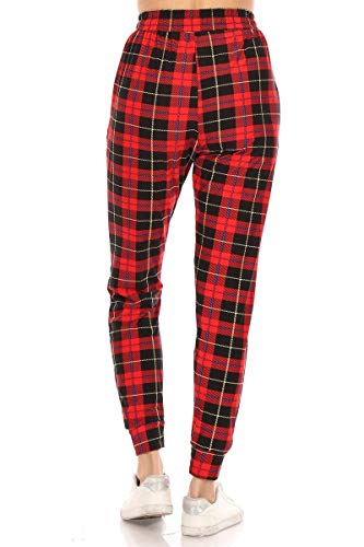 Image of Leggings Depot Premium Jogger Women's Popular Print High Waist Track Pants(S-XL)