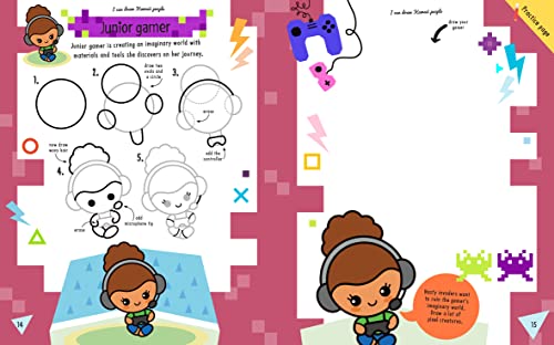 I Can Draw Kawaii People: Learn How to Draw Over 25 Super-Cool People - Image 7