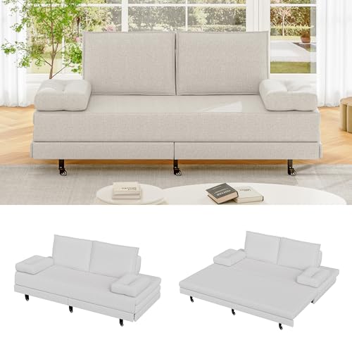 ADFUNIT 2-Sitzer-Schlafsofa 90/180 x 200 cm, mit gepolsterter...