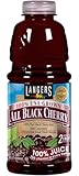 Langers All Black Cherry 100% Juice, 32fl oz (Pack of 6)