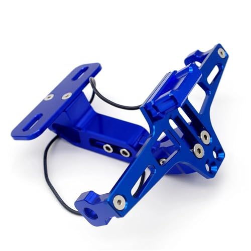 GVGFKPKZAY Für Kawasaki VERSYS 1000 VN800 Vulcan 900 Classic ER6N ZZR 600 Z 750 Motorrad-Kennzeichenhalter Motorrad kennzeichenhalterung(Ivory)