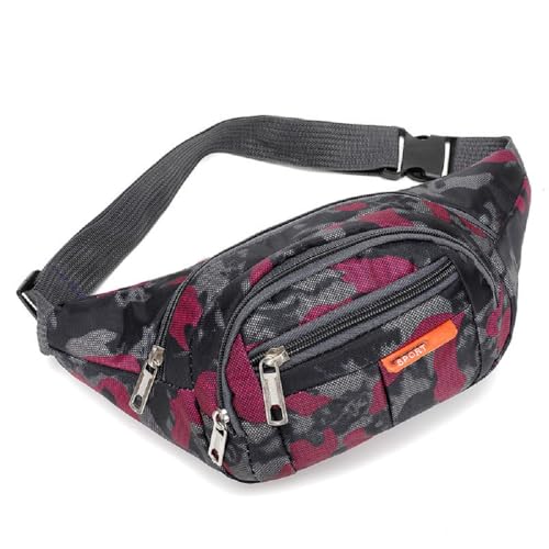 AIBEARTY Kids Fanny Pack Boys Small Camouflage Waist Pack Belt Waist Bag Pack Pouch with Adjustable Strap for Children Sport Running, Camping, Trip
