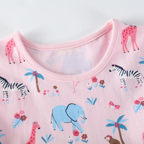 Robe d'été de qualité supérieure en coton pour petite fille - 4