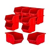 Ideal für Schrauben & Co: Die kleinen Lagerboxen lassen sich perfekt dafür nutzen, um Schrauben, Nägel, Werkzeug oder andere Kleinteile aufzubewahren und zu lagern