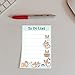 Cute Welsh Corgi Sticky to Do List | Funny Kawaii Corgi Butt Humor Notebook Notepad Note Card | Corgi Lover Gift| 50 Pages 4x6