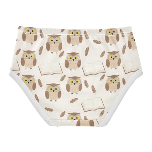 Owl Book Feather Toddler Girls's Underwear 2T 23006722