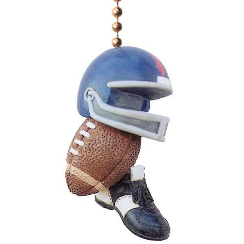 Football Cleats Fan Helmet Gridiron Ceiling Fan Light Pull