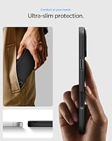 Spigen iPhone 18 Pro / 17 Pro Hülle Thin Fit MagFit -Black – Ansicht 3
