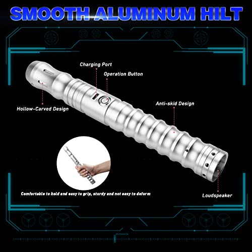 Lichtschwert Atexbser Duell Smooth Swing FX mit Metallgriff und 16 Farben